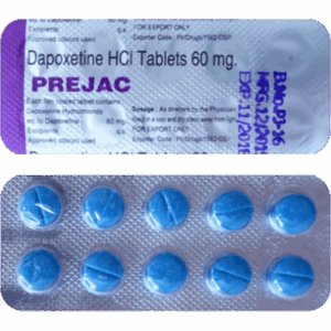 Prejac 60 mg Dapoxetine premature ejaculation Tablets