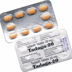 Tadaga 20 mg Tadalafil tablets