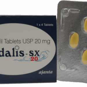 Tadalis SX 20 mg Tadalafil tablets