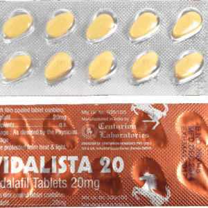 Vidalista 20 mg Tadalafil tablets