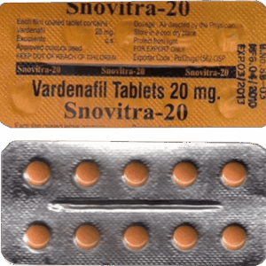 Snovitra 20 mg Vardenafil